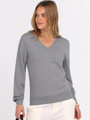 ANRABESS Women’s Fall Long Sleeve V Neck Light Sweaters