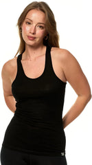 100% Merino Wool Tank Top Women - Active Sleeveless Undershirt Base Layer