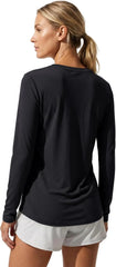 Merino Wool Shirt Women Lightweight Breathable Basic Tees Long Sleeve Sun Protection Shirts