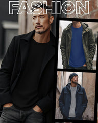 3 Pack Mens Long Sleeve Thermal Shirts Crew Neck Tops