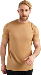 100% Merino Wool T-Shirt Men - Short Sleeve Undershirt Base Layer Top