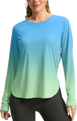 G Gradual Women's Sun Shirts UPF 50+ Long Sleeve Workout Hiking Tops