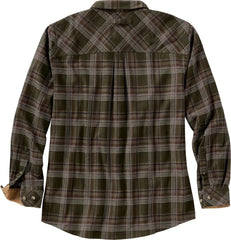 Legendary Whitetails Mens Flannel Long Sleeve Button Down 100% Cotton Shirt