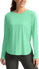 G Gradual Women's Sun Shirts UPF 50+ Long Sleeve Workout Hiking Tops