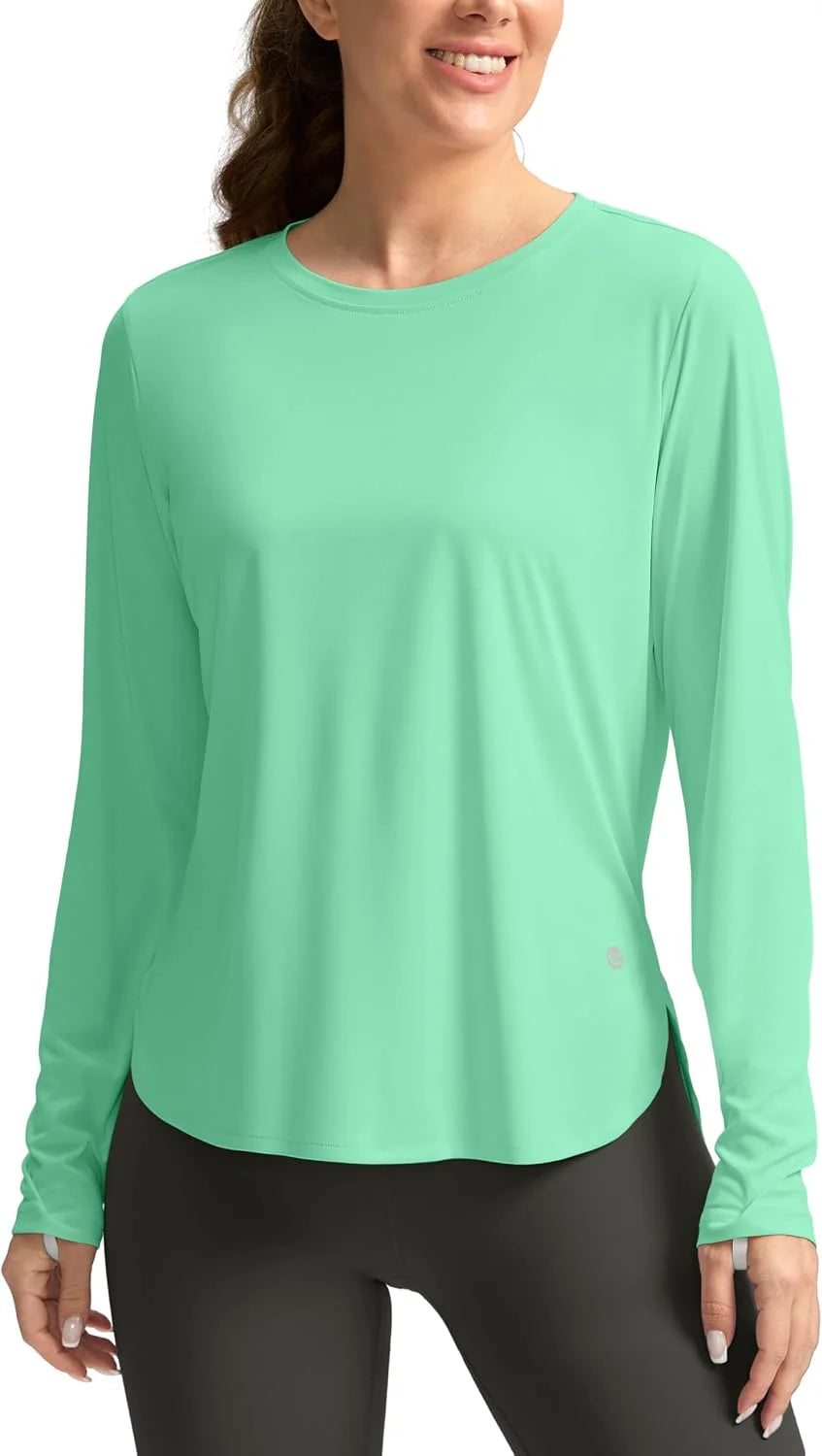 G Gradual Women's Sun Shirts UPF 50+ Long Sleeve Workout Hiking Tops