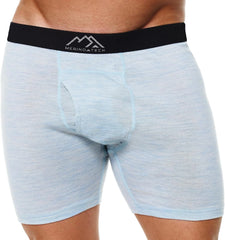 100% Merino Wool Underwear Mens - 1-2 Pack Boxer Briefs for Men 17.5um