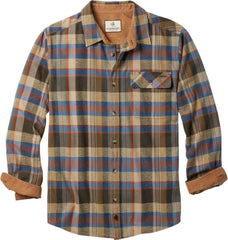 Legendary Whitetails Mens Flannel Long Sleeve Button Down 100% Cotton Shirt