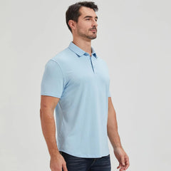 netdraw Men's Ultra Soft Bamboo Viscose Polo Curved Hem S-3XL