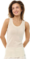 100% Merino Wool Tank Top Women - Active Sleeveless Undershirt Base Layer