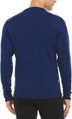 100% Merino Wool - Men's Long Sleeve Crew Shirt - Thermal Base Layer