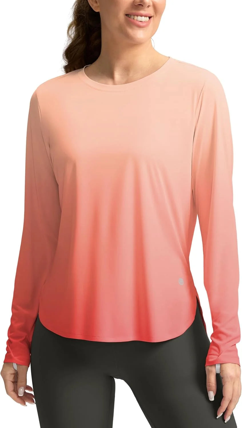 G Gradual Women's Sun Shirts UPF 50+ Long Sleeve Workout Hiking Tops