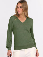 ANRABESS Women’s Fall Long Sleeve V Neck Light Sweaters