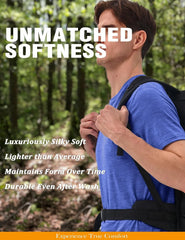 Merino Protect 100% Merino Wool T Shirts for Men Odor Resistance Base Layer Hiking Travel T-Shirt Soft Undershirt