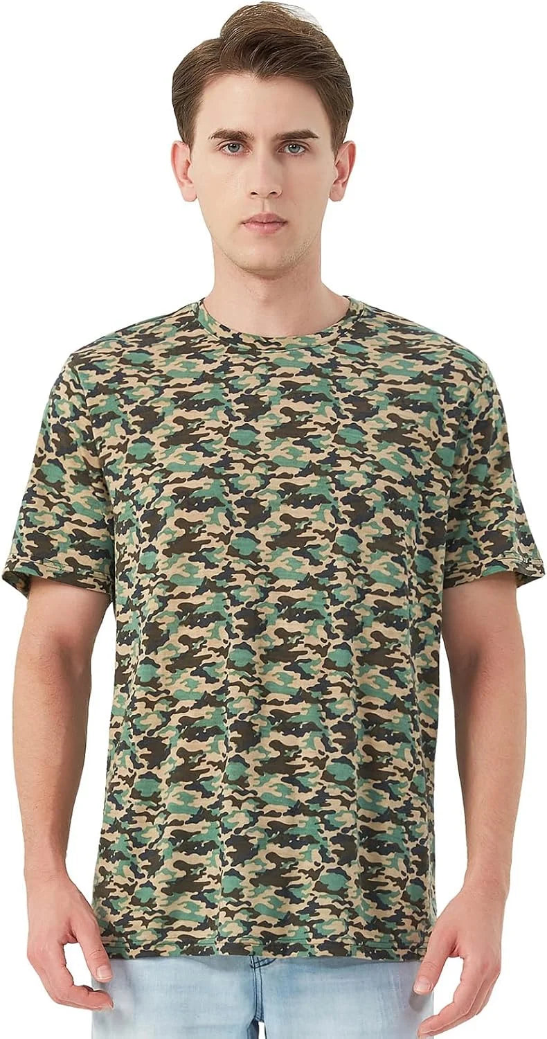 Merino Protect 100% Merino Wool T Shirts for Men Odor Resistance Base Layer Hiking Travel T-Shirt Soft Undershirt