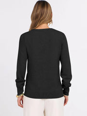 ANRABESS Women’s Fall Long Sleeve V Neck Light Sweaters