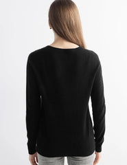 Chanyarn Women's 100% Merino Wool 2025 Fall Winter First-Line Ready to Wear Long Sleeve Seamless Knit Crewneck Sweater