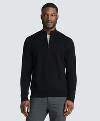 Men's Merino Knit Quarter Zip