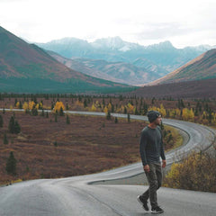 100% Merino Wool - Men's Long Sleeve Crew Shirt - Thermal Base Layer