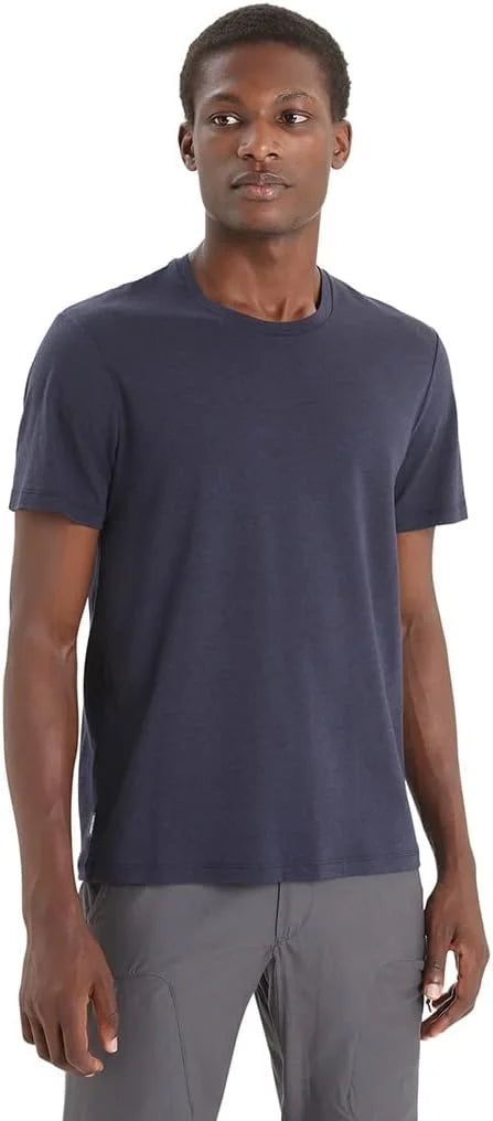 Icebreaker Merino Mens Central Classic Short Sleeve Wool T-Shirt