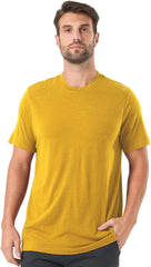 Merino Protect 100% Merino Wool T Shirts for Men Odor Resistance Base Layer Hiking Travel T-Shirt Soft Undershirt