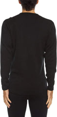 100% Merino Wool - Men's Long Sleeve Crew Shirt - Thermal Base Layer