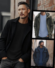 3 Pack Mens Long Sleeve Thermal Shirts Crew Neck Tops