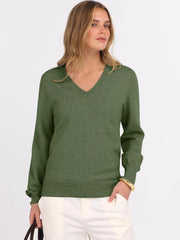 ANRABESS Women’s Fall Long Sleeve V Neck Light Sweaters