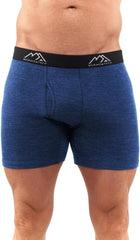 100% Merino Wool Underwear Mens - 1-2 Pack Boxer Briefs for Men 17.5um