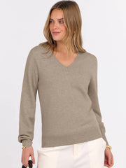 ANRABESS Women’s Fall Long Sleeve V Neck Light Sweaters