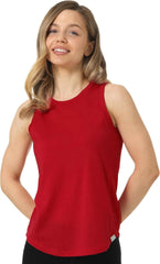100% Merino Wool Tank Top Women - Active Sleeveless Undershirt Base Layer