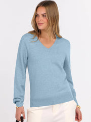 ANRABESS Women’s Fall Long Sleeve V Neck Light Sweaters