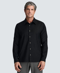 Men's Merino Poplin Button-Up