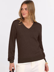 ANRABESS Women’s Fall Long Sleeve V Neck Light Sweaters