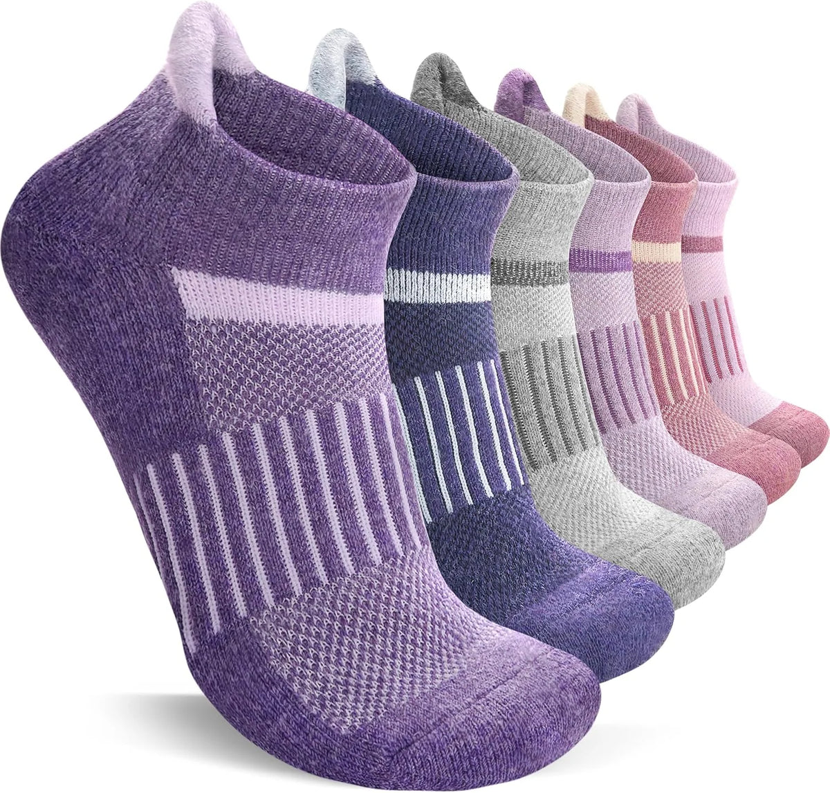 Anlisim Merino Wool Ankle Running Hiking Socks for Women and Men