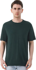 Merino Protect 100% Merino Wool T Shirts for Men Odor Resistance Base Layer Hiking Travel T-Shirt Soft Undershirt