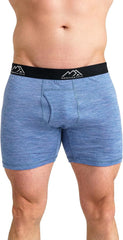 100% Merino Wool Underwear Mens - 1-2 Pack Boxer Briefs for Men 17.5um