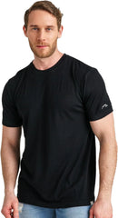 100% Merino Wool T-Shirt Men - Short Sleeve Undershirt Base Layer Top