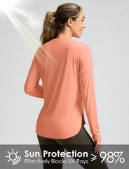 G Gradual Women's Sun Shirts UPF 50+ Long Sleeve Workout Hiking Tops