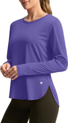 G Gradual Women's Sun Shirts UPF 50+ Long Sleeve Workout Hiking Tops