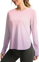G Gradual Women's Sun Shirts UPF 50+ Long Sleeve Workout Hiking Tops