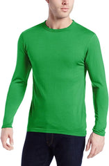 100% Merino Wool - Men's Long Sleeve Crew Shirt - Thermal Base Layer