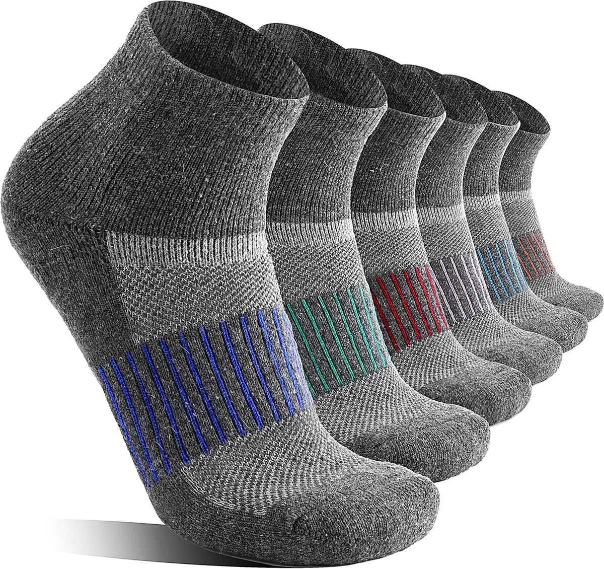 Anlisim Merino Wool Ankle Running Hiking Socks for Women and Men