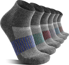 Anlisim Merino Wool Ankle Running Hiking Socks for Women and Men