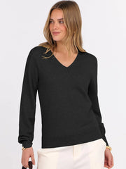 ANRABESS Women’s Fall Long Sleeve V Neck Light Sweaters