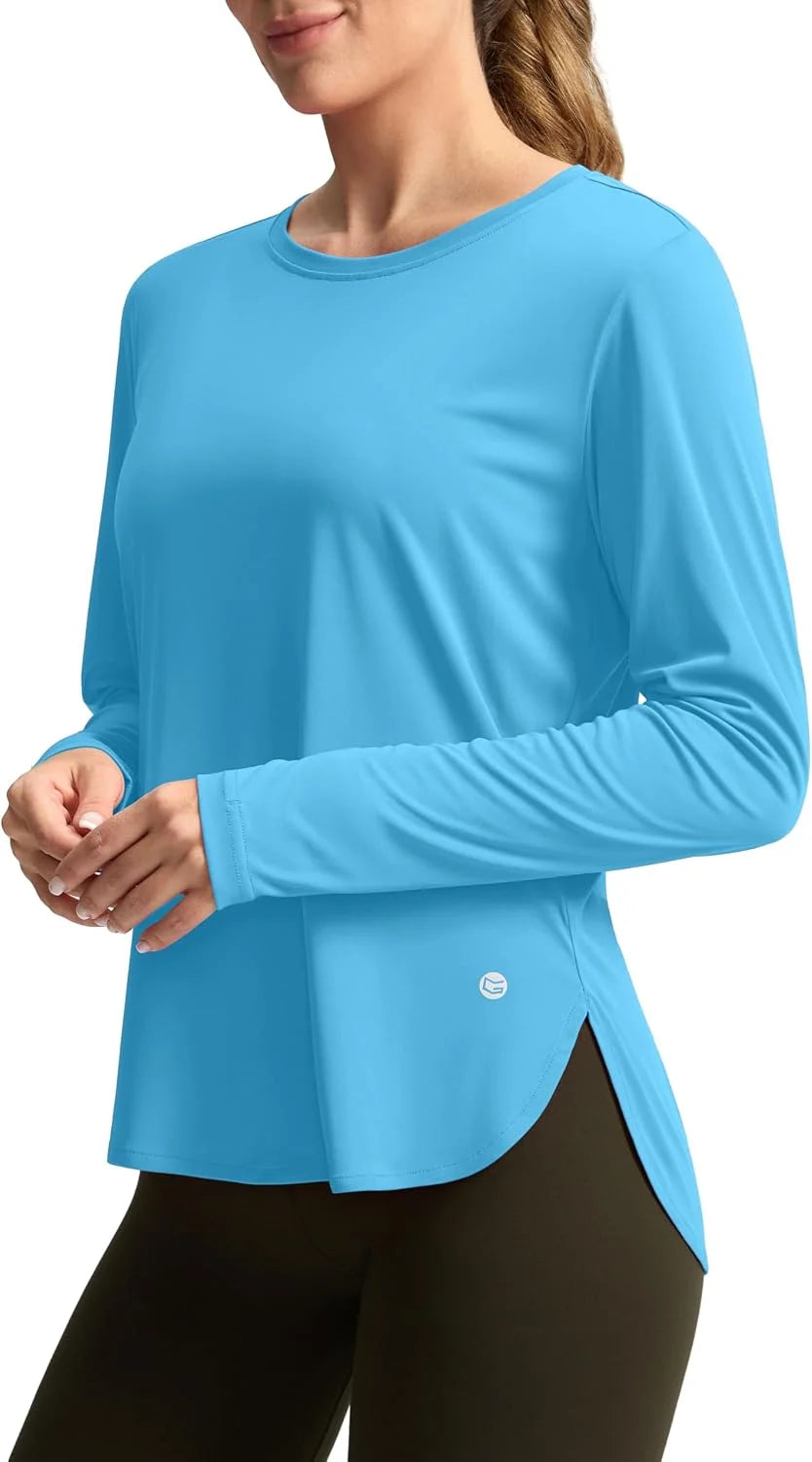 G Gradual Women's Sun Shirts UPF 50+ Long Sleeve Workout Hiking Tops