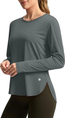 G Gradual Women's Sun Shirts UPF 50+ Long Sleeve Workout Hiking Tops