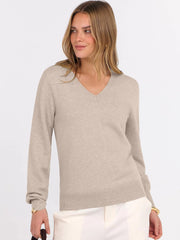 ANRABESS Women’s Fall Long Sleeve V Neck Light Sweaters
