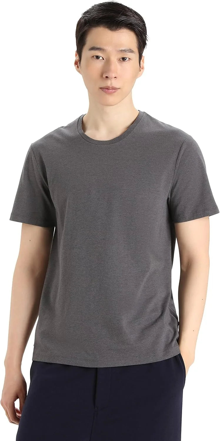 Icebreaker Merino Mens Central Classic Short Sleeve Wool T-Shirt