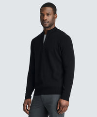 Men's Merino Knit Quarter Zip