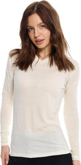 100% Merino Wool Base Layer Women - Thermal Merino Wool Shirt Women